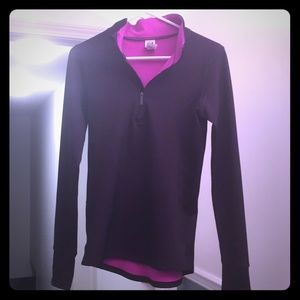 Purple Under Armour half zip